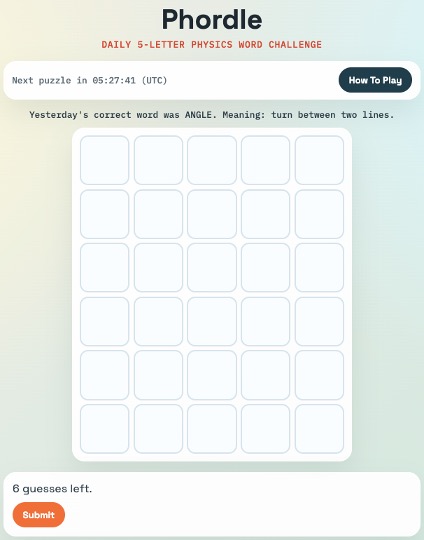 Phordle Game thumbnail